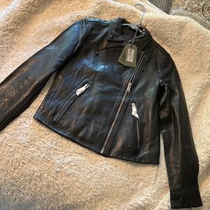 All Saints Biker leather